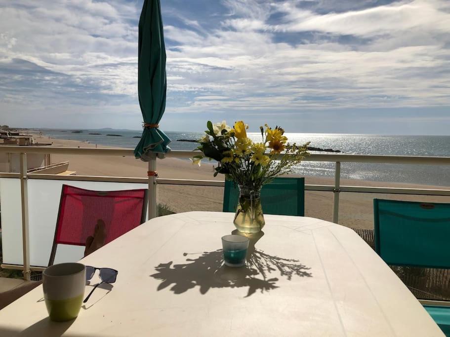 Appartement Front De Mer Valras-Plage Extérieur photo